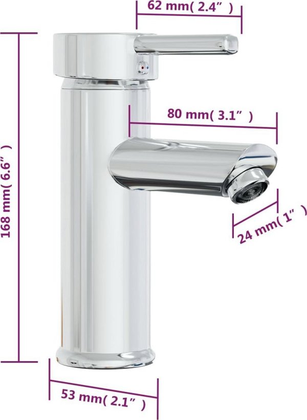 vidaXL Ντουλάπι με νιπτήρα, καπνιστή δρυς, ξύλινο υλικό