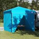 vidaXL VidaXL Namiot Ochronny Niebieski 243 x 243 x 251 cm tkanina