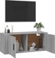vidaXL Kremasmeni thikiki tileorasis, gkri dzebon sonoma, 100x34,5x40 cm