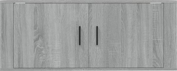 vidaXL Kremasmeni thikiki tileorasis, gkri dzebon sonoma, 100x34,5x40 cm