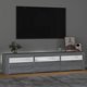 vidaXL Szafka pod TV z oswietleniem LED, szarosc sonoma, 180x35x40 cm