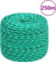 vidaXL Ναυτικό σκοινί, πράσινο, 6 mm, 250 m, πολυπροπυλένιο