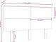 vidaXL Κεφαλάρι κρεβατιού, μαύρο, 124x6x82,5 εκ., μασίφ πεύκο