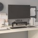 vidaXL Γωνιακή Βάση Οθόνης, Μαύρη, 49x28x10,5 cm