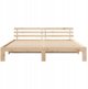 vidaXL Πλαίσιο κρεβατιού Naturalny 180 x 200 cm από ελαφρύ ξύλο πεύκου