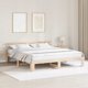 vidaXL Πλαίσιο κρεβατιού Naturalny 180 x 200 cm από ελαφρύ ξύλο πεύκου