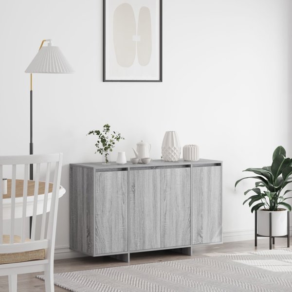 vidaXL Μπουφές 120x41x75 εκ. από Πλακάζ Ξύλο, Γκρι Sonoma