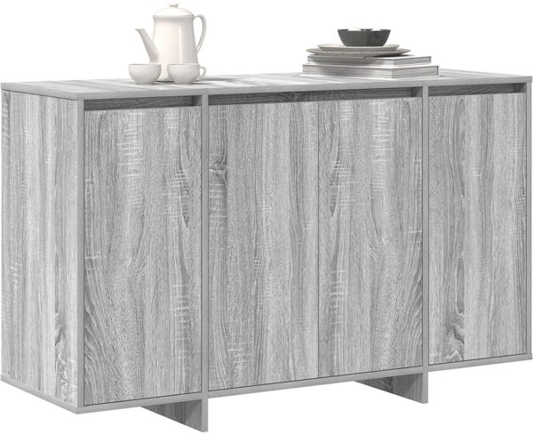 vidaXL Μπουφές 120x41x75 εκ. από Πλακάζ Ξύλο, Γκρι Sonoma