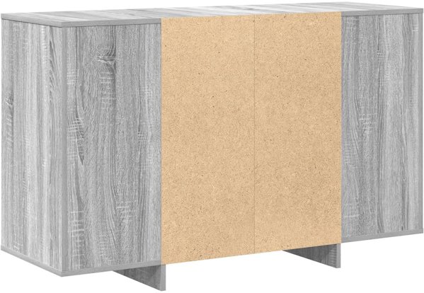 vidaXL Μπουφές 120x41x75 εκ. από Πλακάζ Ξύλο, Γκρι Sonoma