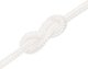 vidaXL Linka zeglarska, biala jednolita, 5 mm, 500 m, polipropylen