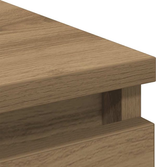 vidaXL Συρταριέρα Artisan Δρυς 37,5x35x76 εκ. από Κολλητό Ξύλο