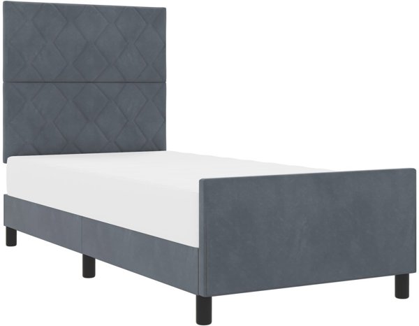 vidaXL Tapestrasmeno krevati Skouro Gkri 100x200 cm veloudino