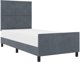 vidaXL Tapestrasmeno krevati Skouro Gkri 100x200 cm veloudino