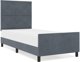 vidaXL Tapestrasmeno krevati Skouro Gkri 100x200 cm veloudino