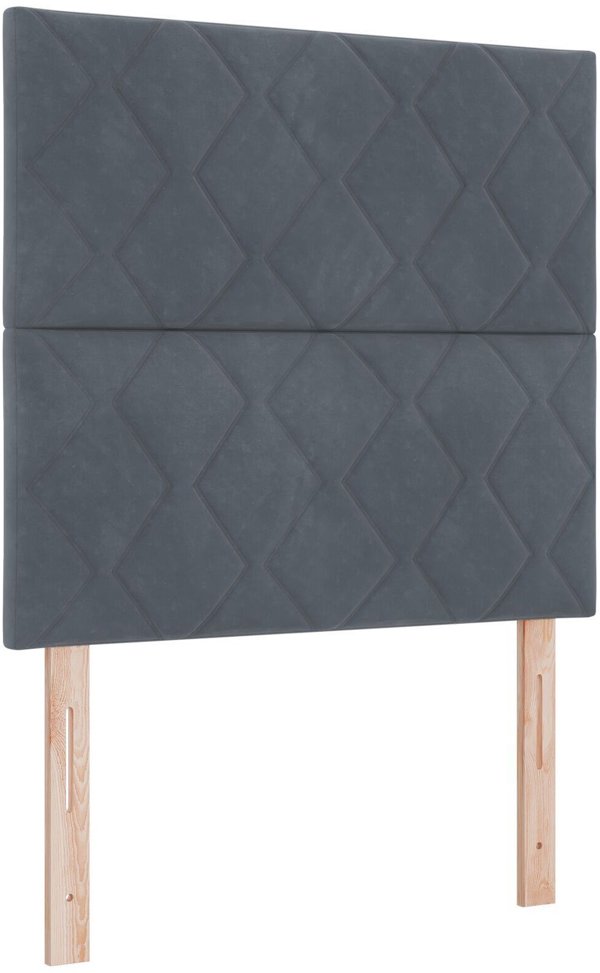 vidaXL Tapestrasmeno krevati Skouro Gkri 100x200 cm veloudino