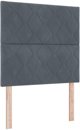 vidaXL Tapestrasmeno krevati Skouro Gkri 100x200 cm veloudino