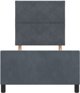vidaXL Tapestrasmeno krevati Skouro Gkri 100x200 cm veloudino