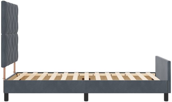 vidaXL Tapestrasmeno krevati Skouro Gkri 100x200 cm veloudino