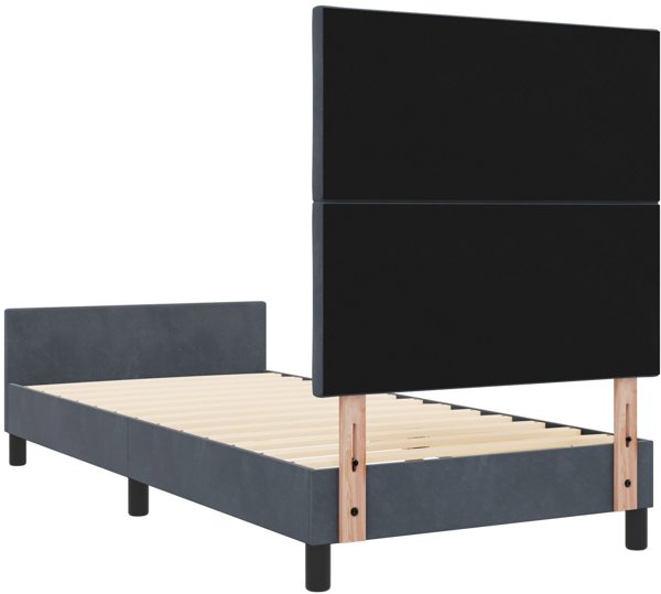 vidaXL Tapestrasmeno krevati Skouro Gkri 100x200 cm veloudino