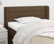 vidaXL Κεφαλάρι uszak σκούρο καφέ 103x16x78/88 cm ύφασμα