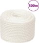 vidaXL Linka robocza, λευκή, 10 mm, 500 m, πολυπροπυλένιο