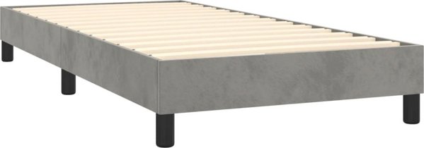 vidaXL Lotzko kontynentalne me to matras, asprogkrizo, aksamit 90x190 cm