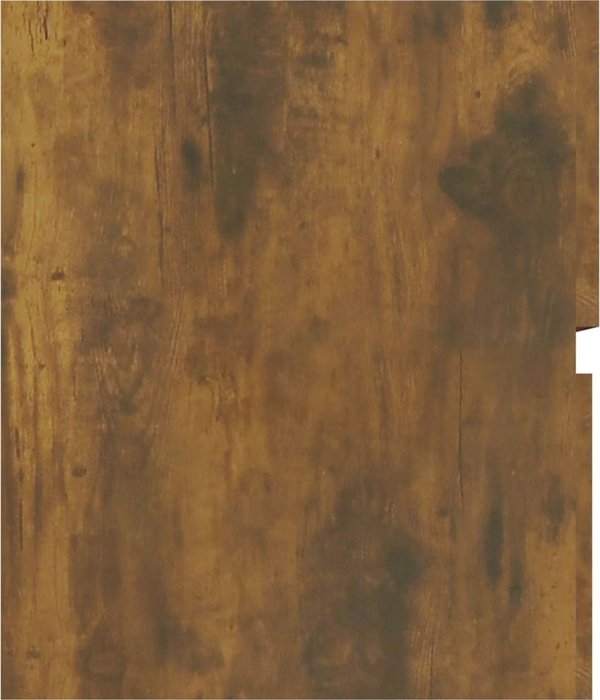 vidaXL Ντουλάπι νιπτήρα, καπνιστή δρυς, 90x38,5x45 cm