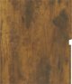 vidaXL Ντουλάπι νιπτήρα, καπνιστή δρυς, 90x38,5x45 cm