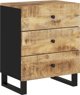 vidaXL vidaXL Szafka nocna, 50x33x62 cm, lite drewno mango