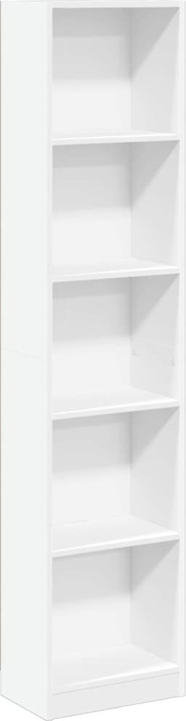 vidaXL Ράφι, λευκό, 40x24x176 εκ, σύνθετο ξύλο