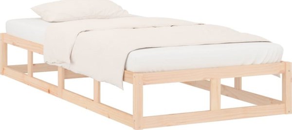 vidaXL Rama lozka 100 x 200 cm, lite drewno