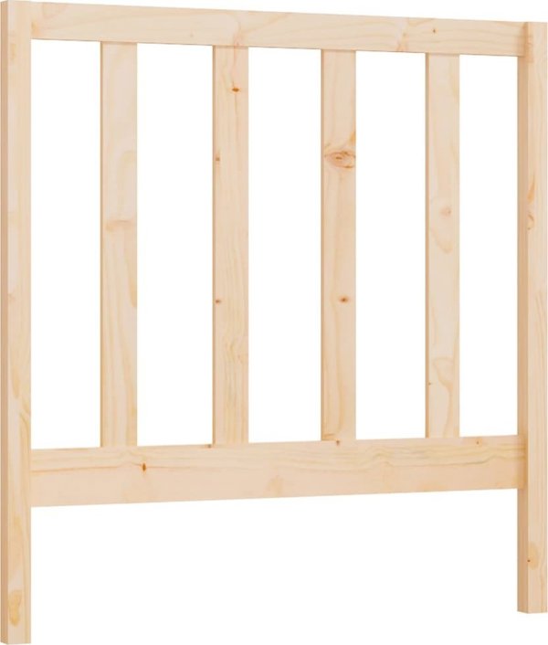 vidaXL Κεφαλάρι κρεβατιού, 95x4x100 cm, από συμπαγές πεύκο