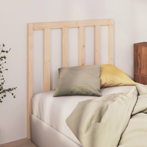 vidaXL Κεφαλάρι κρεβατιού, 95x4x100 cm, από συμπαγές πεύκο