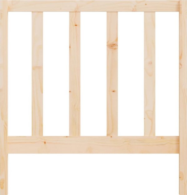 vidaXL Κεφαλάρι κρεβατιού, 95x4x100 cm, από συμπαγές πεύκο