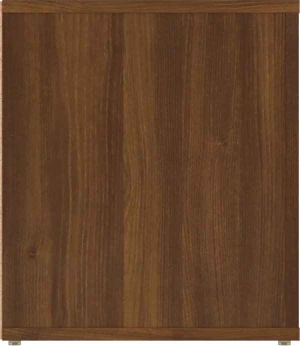 vidaXL Έπιπλο τηλεόρασης, καφέ δρυς, 100x35x40 εκ.