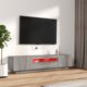 vidaXL Σετ 2 ντουλάπια TV με LED φωτισμό, Sonoma γκρι δρυς