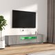vidaXL Σετ 2 ντουλάπια TV με LED φωτισμό, Sonoma γκρι δρυς