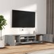 vidaXL Σετ 2 ντουλάπια TV με LED φωτισμό, Sonoma γκρι δρυς