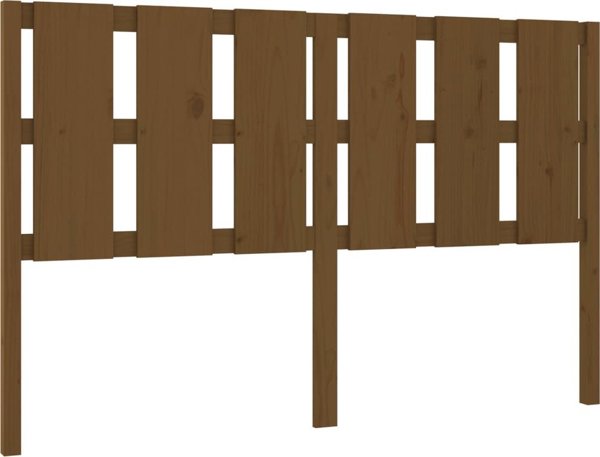 vidaXL Κεφαλάρι Κρεβατιού, Μέλι Καφέ, 155.5x4x100 cm, Πεύκο