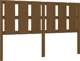 vidaXL Κεφαλάρι Κρεβατιού, Μέλι Καφέ, 155.5x4x100 cm, Πεύκο