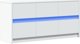 vidaXL Έπιπλο Τηλεόρασης με LED, λευκό, 100x34x50εκ, ξύλινο υλικό