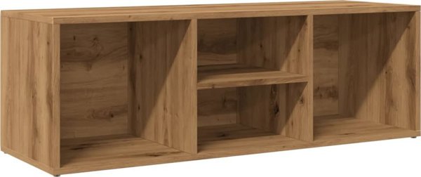 vidaXL Παγκάκι παπουτσιών, χρώμα ντόρυ δρυς, 105x35x35 εκ.
