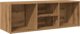 vidaXL Παγκάκι παπουτσιών, χρώμα ντόρυ δρυς, 105x35x35 εκ.