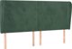 vidaXL Zaghloth uszak, skouroprasino, 163x23x118/128 cm, aksamit