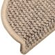 vidaXL Αυτοκόλλητα Πατάκια Σκάλας με Όψη Sisal, 56x17x3 cm, 30 Τεμάχια