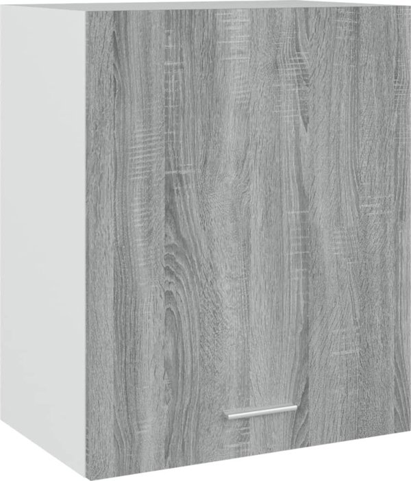 vidaXL Επιτοίχια ντουλάπα γκρι δρυς sonoma 50x31x60 cm