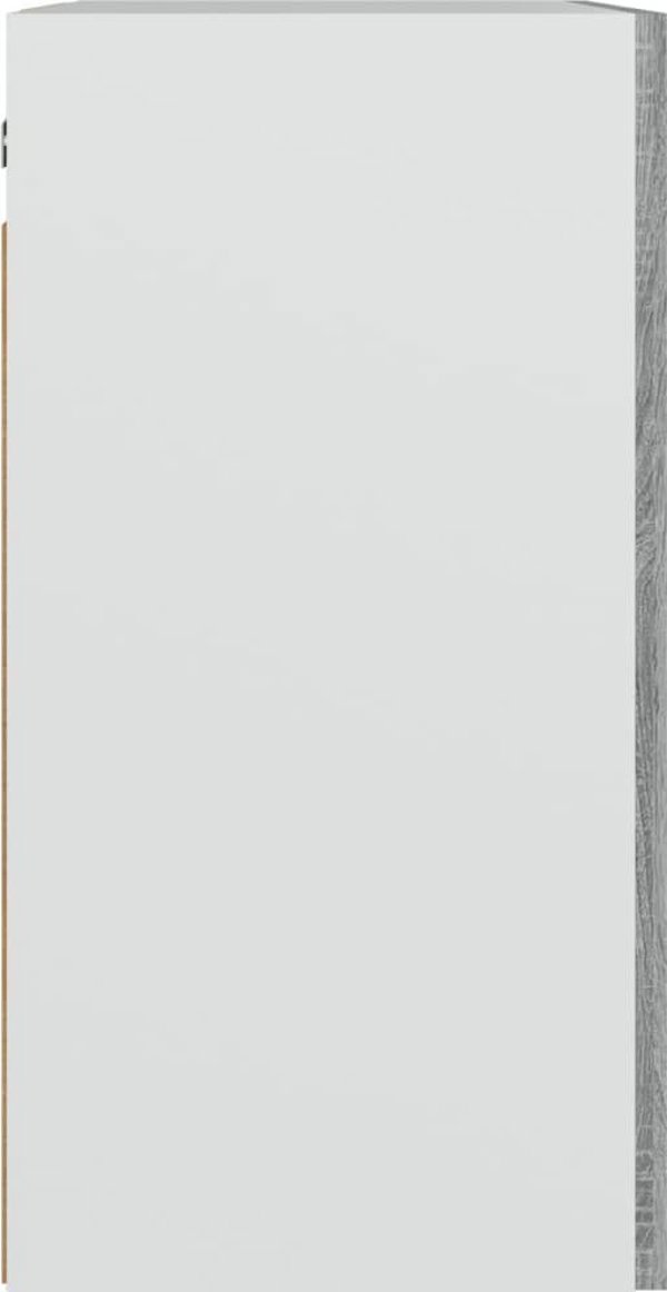 vidaXL Επιτοίχια ντουλάπα γκρι δρυς sonoma 50x31x60 cm