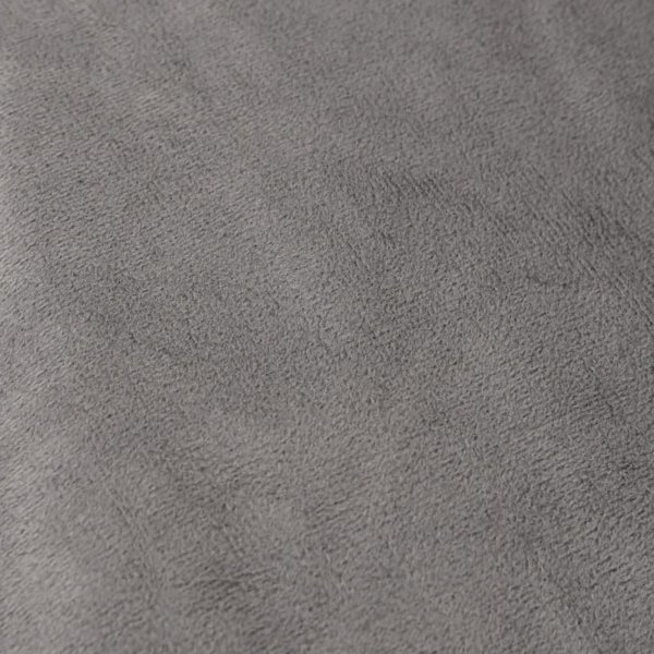 vidaXL Βαριά κουβέρτα με κάλυμμα, γκρι, 140x200 cm, 6 kg, ύφασμα