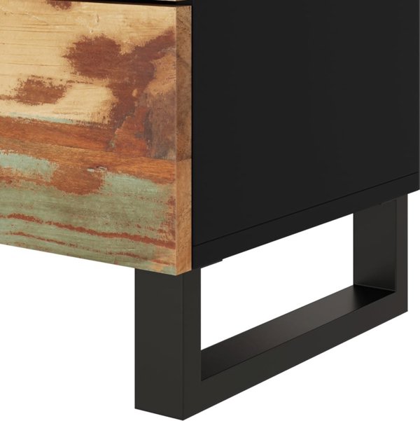 vidaXL vidaXL Szafka nocna, 50x33x62 cm, lite drewno z odzysku