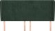vidaXL Κεφαλάρι uszak σκούρο πράσινο 203x23x118/128 cm βελούδο